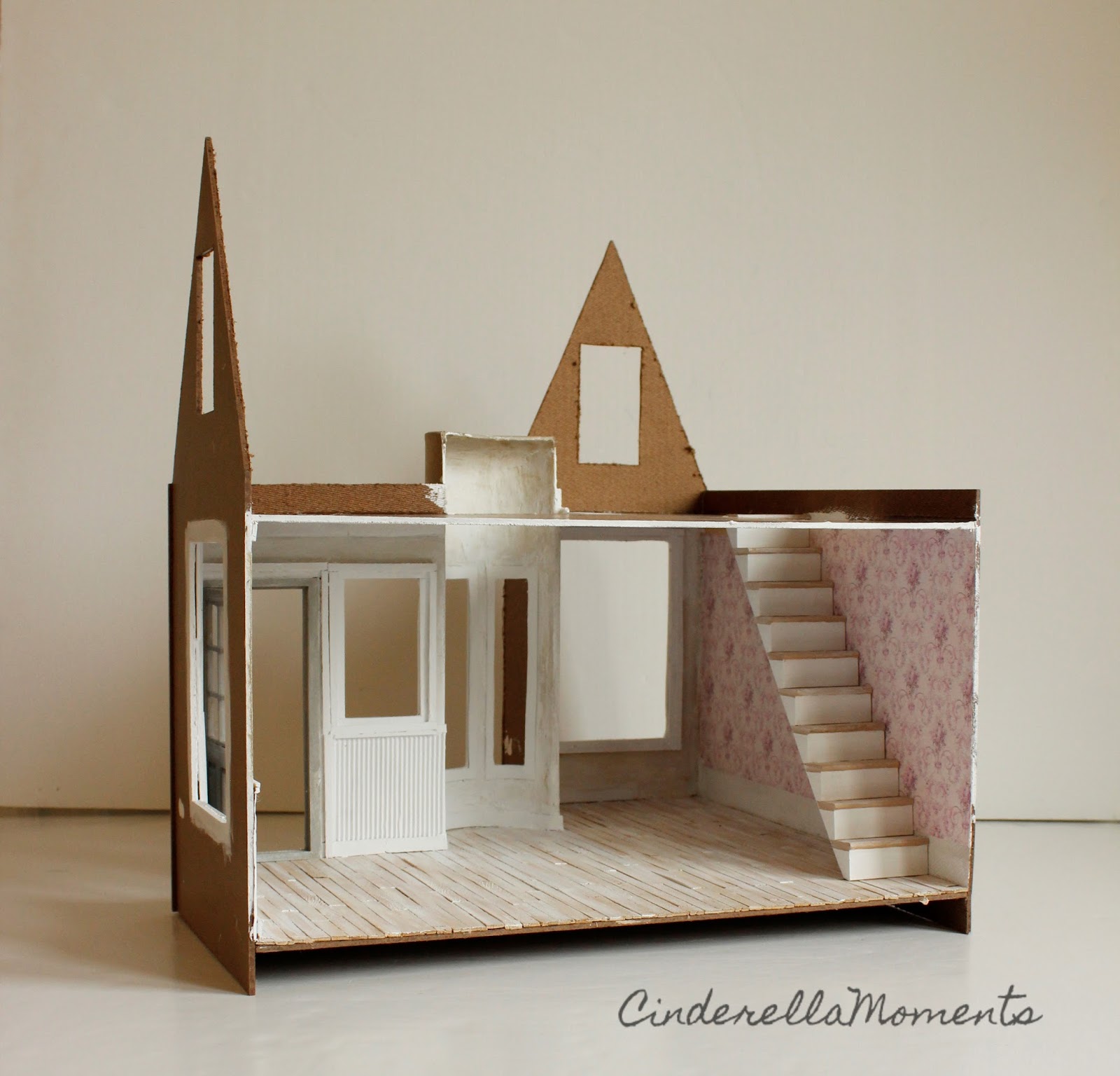 Cinderella Moments Cotsworth Cottage Custom Dollhouse Commission